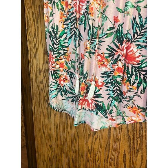 Ruff Hewn Floral Tank Top Woman’s Size PXL Multicolored - Picture 2 of 9